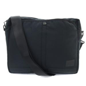 ナイロン ワンショルダーバッグ ロゴ 黒 ブラック