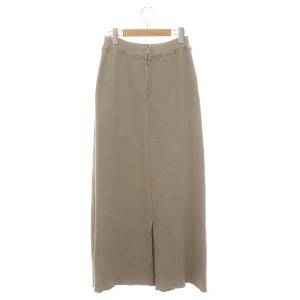 AMERICANA 22SS ドゥーズィエムクラス 別注 LONG スカート Aライン ロング マキシ ベージュ