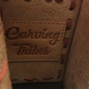 CARVING TRIBES マエストラ Maestra ハンドバッグ レザー ピンク