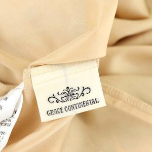 GRACE CONTINENTAL 23SS レイヤードプリントキャミワンピース ロング丈 ミモレ丈 36 S マルチカラー
