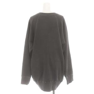 Deuxieme Classe 24SS relax Jersey スウェット カットソー 長袖 チュニック ダークグレー