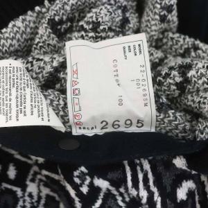 sacai 22SS BANDANA KNIT 1 ブラック