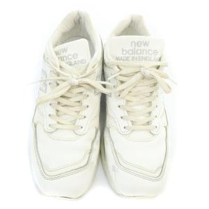 New Balance M1500WHI スニーカー ロゴ US9 ホワイト グレー