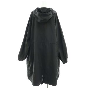 Plage 24SS mods コート スプリングコート ロング フード ボタンアップ 36 ブラック