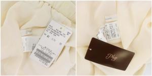 Plage 22SS rayon drape パンツ ワイドパンツ イージー タック 36 白 ホワイト