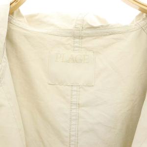 Plage 24SS mods スプリングコート 36 アイボリー
