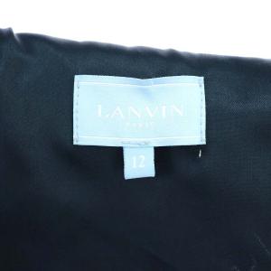 LANVIN スパイダー刺繍 スカジャン ブルゾン アウター 12 M マルチカラー