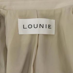 LOUNIE ダブル オーバーサイズジャケット ブレザー 40 L ベージュ /YQ OS