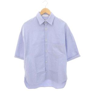 BRADLEY OX ショートスリーブシャツ 半袖 前開き S ライトブルー /DO OS