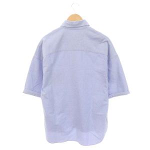 MADISONBLUE BRADLEY OX ショートスリーブシャツ 半袖 前開き S ライトブルー /DO OS
