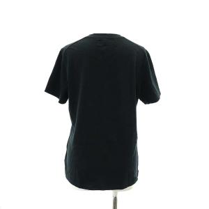 MADISONBLUE HELLO CREW NECK TEE 半袖 プリント 01 ブラック