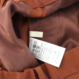 Plage 23AW washable straight パンツ ワイド ストレート 34 レンガ