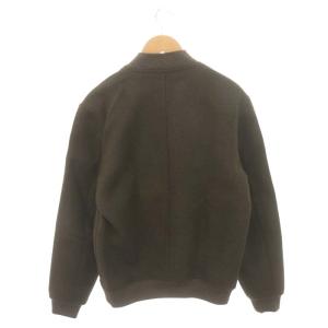 A.P.C. ウール ジップ ブルゾン ジャケット S カーキ