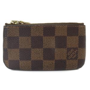 ダミエ ポシェットクレ コインケース 小銭入れ 茶色 ブラウン N62658