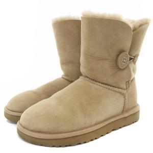 UGG australia ベイリーボタン2 BAILEY BUTTON2 ムートンブーツ ショート 23cm 茶色 ブラウン 1016226
