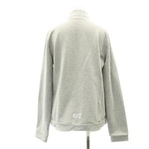 EMPORIO ARMANI セットアップ 上下 スウェット 裏起毛 フルジップ パーカー 長袖 ジョガーパンツ XL 杢グレー