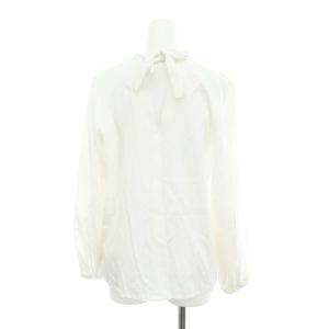 L'Appartement C/N Gather Blouse ブラウス シャツ プルオーバー 長袖 白 ホワイト