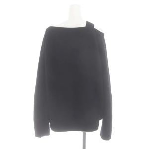 Grace Class アンゴラパールニットトップ トップス セーター 長袖 36 黒 ブラック