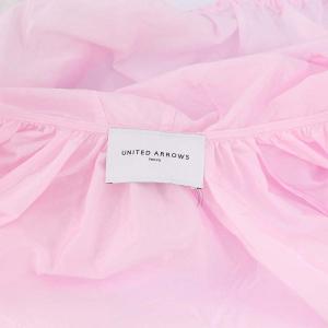 UNITED ARROWS 24SS ライト フード ブルゾン ジャケット ジップアップ 36 ピンク
