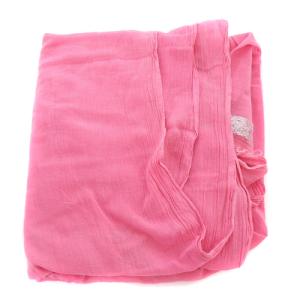 Faliero Sarti ストール フリンジ ピンク