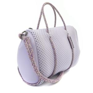 STATE OF ESCAPE PREQUEL S ハンドバッグ ショルダーバッグ 2way ロゴ パープル