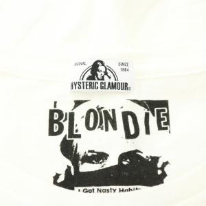HYSTERIC GLAMOUR BLONDIE レオパード 長袖カットソー Tシャツ F 白 ホワイト