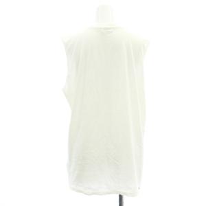 HYSTERIC GLAMOUR HYS RABBIT ノースリーブ カットソー プリント F 白 黒 赤