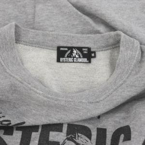 HYSTERIC GLAMOUR PSYCO SOUNDS スウェット プルオーバー プリント 長袖 M グレー