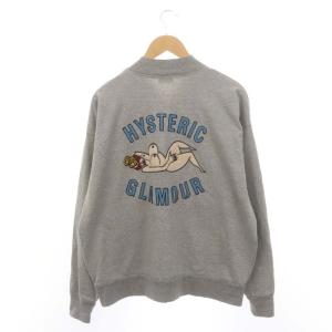 HYSTERIC GLAMOUR MISS HYSTERIC 刺繍ブルゾン アウター フルジップ コットン F マルチカラー