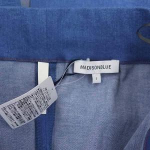 MADISONBLUE BOTTLE SKIRT FADE DENIM デニム スカート タイト ロング スリット 1 青 ブルー