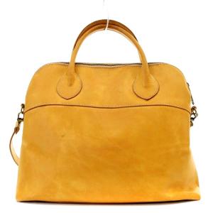 BREE CLASSIC ハンドバッグ ショルダーバッグ 2way 斜め掛け ヌメ革 茶色 ブラウン