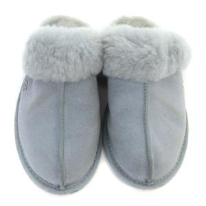 UGG australia スカフェットII SCUFFETTE II スリッパ サンダル ミュール 23cm 水色 ブルー