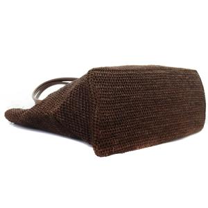 HELEN KAMINSKI ペーパー ビッグトートバッグ ハンドバッグ 茶色 ブラウン