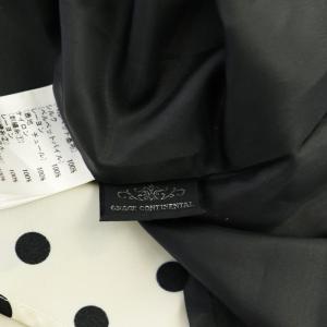 GRACE CONTINENTAL レイヤード刺繍ワンピース ロング ノースリーブ 38 黒 ブラック