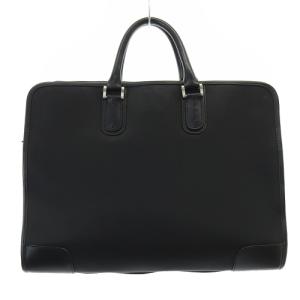 PAUL SMITH ナイロン レザー ブリーフケース 黒 ブラック