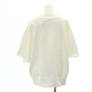 REMI RELIEF カットオフスリーブスウェット Cut Off Sleeve Sweat トレーナー 半袖 プルオーバー コットン F 白 ホワイト