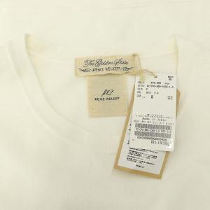 REMI RELIEF カットオフスリーブスウェット Cut Off Sleeve Sweat トレーナー 半袖 プルオーバー コットン F 白 ホワイト