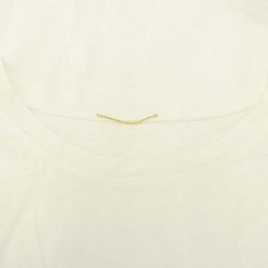 Deuxieme Classe ドゥーズィエムクラス Layering Tシャツ カットソー 長袖 プルオーバー コットン F 白 ホワイト