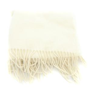 FURLA ストール マフラー フリンジ オフホワイト
