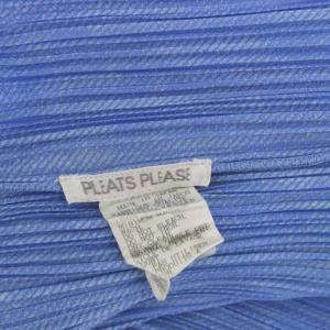 PLEATS PLEASE ISSEY MIYAKE イッセイミヤケ ハイネックカットソー 半袖 プルオーバー プリーツ 3 ライトブルー