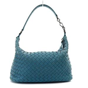 BOTTEGA VENETA ショルダーバッグ ワンショルダー イントレチャート レザー グリーン