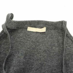 Plage 23AW CO/W KNIT オールインワン 36 S グレー