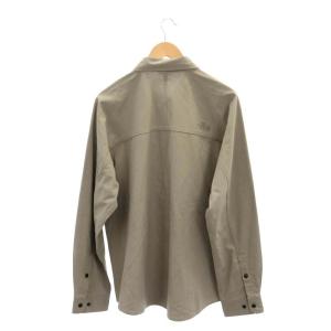 THE NORTH FACE fireresistantファイヤーフライキャノピーシャツ カジュアル 長袖 ステンカラー L グレージュ NR12231