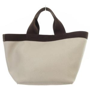 Hervé Chapelier リュクス舟型トートバッグM グレー 707GP