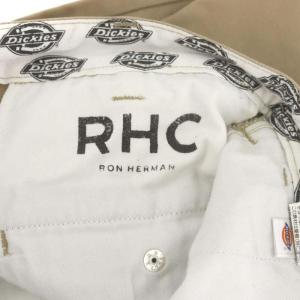 Ron Herman RHC × ディッキーズ DICKIES コンチョボタン ワークパンツ ジッパーフライ 28 ベージュ