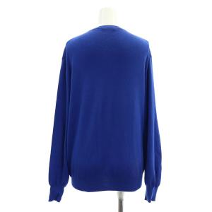 EVERYDAY I LIKE 22SS EVERYDAY I LIKE クルーネックカーディガン ニット 長袖 コットン 青 ブルー