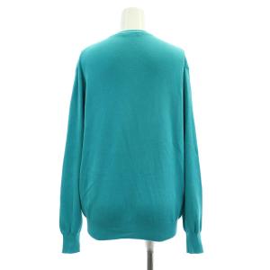 EVERYDAY I LIKE 22SS EVERYDAY I LIKE クルーネックカーディガン ニット 長袖 コットン ターコイズ