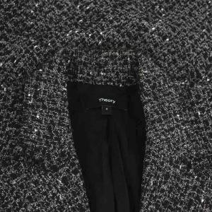 Theory 22AW NOELLE TWEED DB BLAZER DR ツイード ブレザー ジャケット コート アウター ダブル ウール混