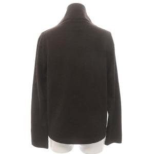 MARGARET HOWELL MERINO WOOL JERSEY ニットトップス カットソー 長袖 タートルネック F 茶色 ブラウン