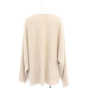 Deuxieme Classe cashmere ボートプルオーバー ニット セーター 長袖 カシミヤ ライトベージュ